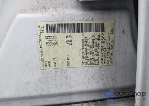 2012 Nissan Altima 2.5 S from USA, damaged, VIN 1N4AL2AP7CN440362